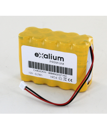 Batteria 12V 600mAh per ECG Cardiofax 6851K NIHON KOHDEN