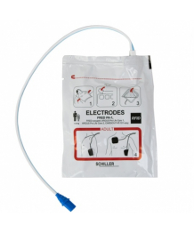 Electrodes adultes pour FRED PA-1 SCHILLER (0-21-0040)