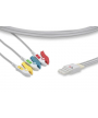 Cable IEC finition 3 brins à pinces pour ECG Intellivue PHILIPS (M1672A)