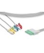 3-spoke single-piece IEC cable with clamps for M540 DRAGER (MP03401)