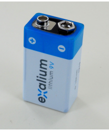 Pile lithium 9V 1.2Ah Exalium (LS9vEXA) (EXA) (EXA) (EXA) (EXA) (EXA) (EXA) (EXA) (EXA) (EXA) ( (LS