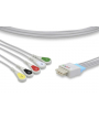 Cable de télémétrie IEC 5 brins finition pression pour Tel-100 MINDRAY