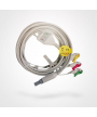 Cable ECG IEC 3 brins finitions pince pour Acuson SC2000 SIEMENS (11148104)