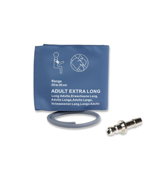 Long Adult Cuff (27x36) - Single Tube - BP12 Connector - Vlad