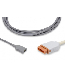 UU Temperature Probe Adapter Cable (Rectangular Connector) - GE HEALTHCAR 400 Series