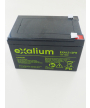 Batería 12V 12Ah (151x98x98) Exalium (EXA12-12FR)